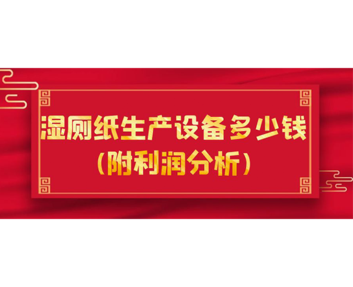 濕廁紙生產(chǎn)設(shè)備多少錢(附利潤(rùn)分析)